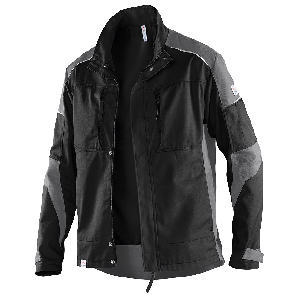 Bundjacke ACTIVIQ, 65%PE 35%BW, 270g/m², Farbe: grau/schwarz, Größe: M