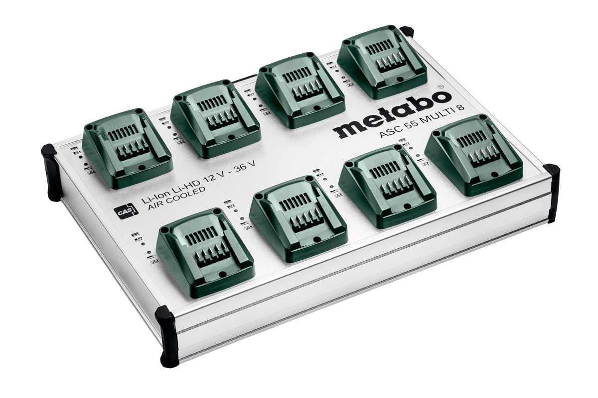 Ladestation METABO ASC55 Multi8 12-36V, EU