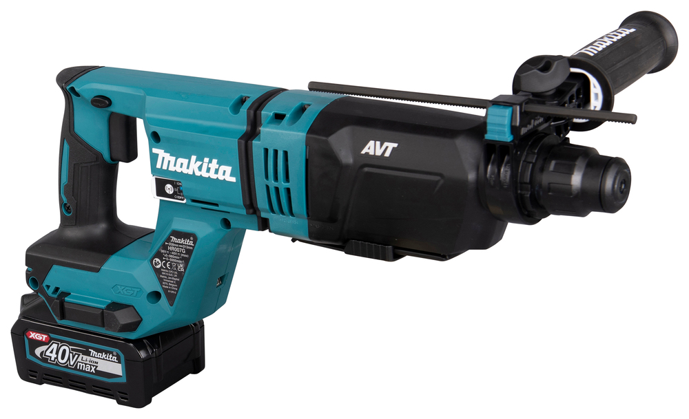 Akku-Bohrhammer MAKITA HR007GM201 40V 2x4Ah Akku,Ladegerät,Koffer