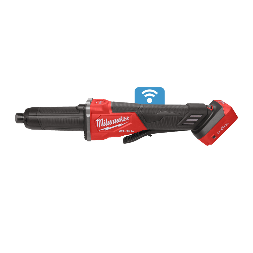 Akku-Geradeschleifer MILWAUKEE 18V M18FDGROVPDB-0X ONE KEY Padelschalter