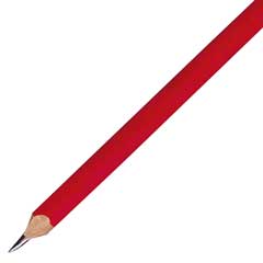 Zimmermanns-Bleistift 250mm,Härte HB Härtegrad mittel, eckig-oval