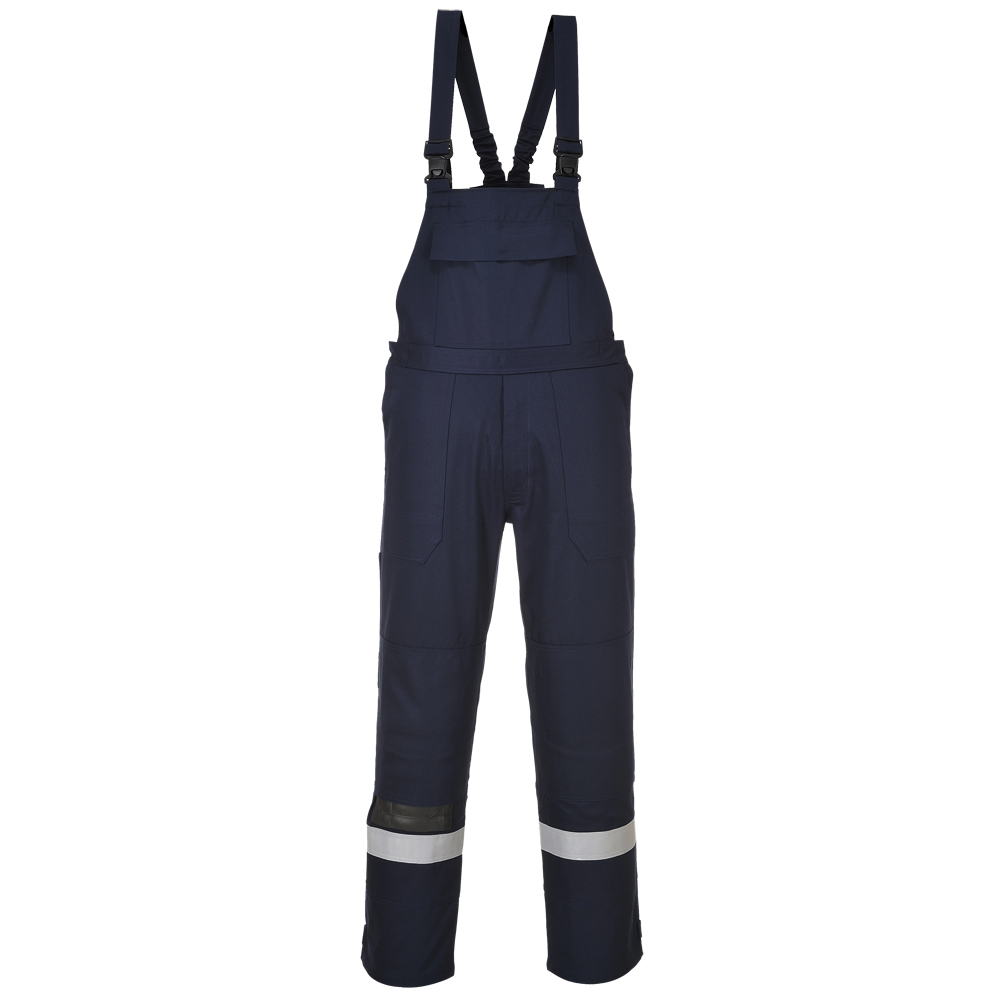Schweißerschutzlatzhose TOP, EN11611 KL.1,EN11612,EN1149, Größe: 2XL
