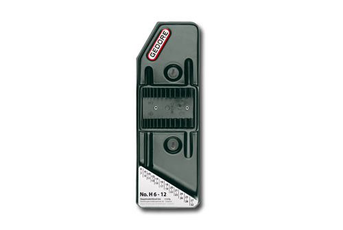 Plastikhalter leer für 12 Schlüssel No. 6, H 6-12 L