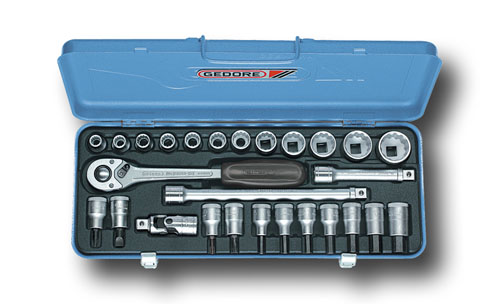 Steckschlüssel-Satz 1/2" 27-tlg UD 10-30 mm, D 19 IMU-10
