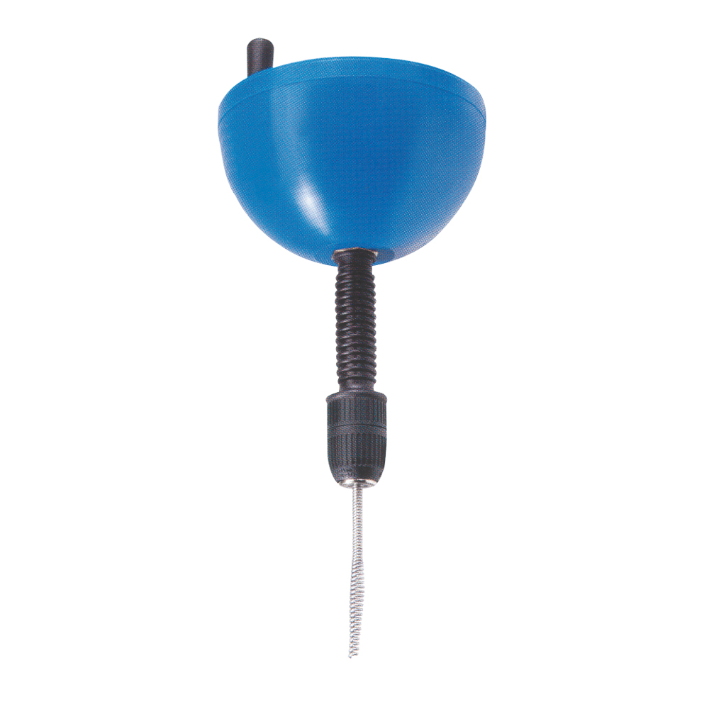 Rohrreiniger 6,4mm 4,5m ROHRTEUFEL,für 20-50mm Rohrdurchmesser,Spiralbohrkopf