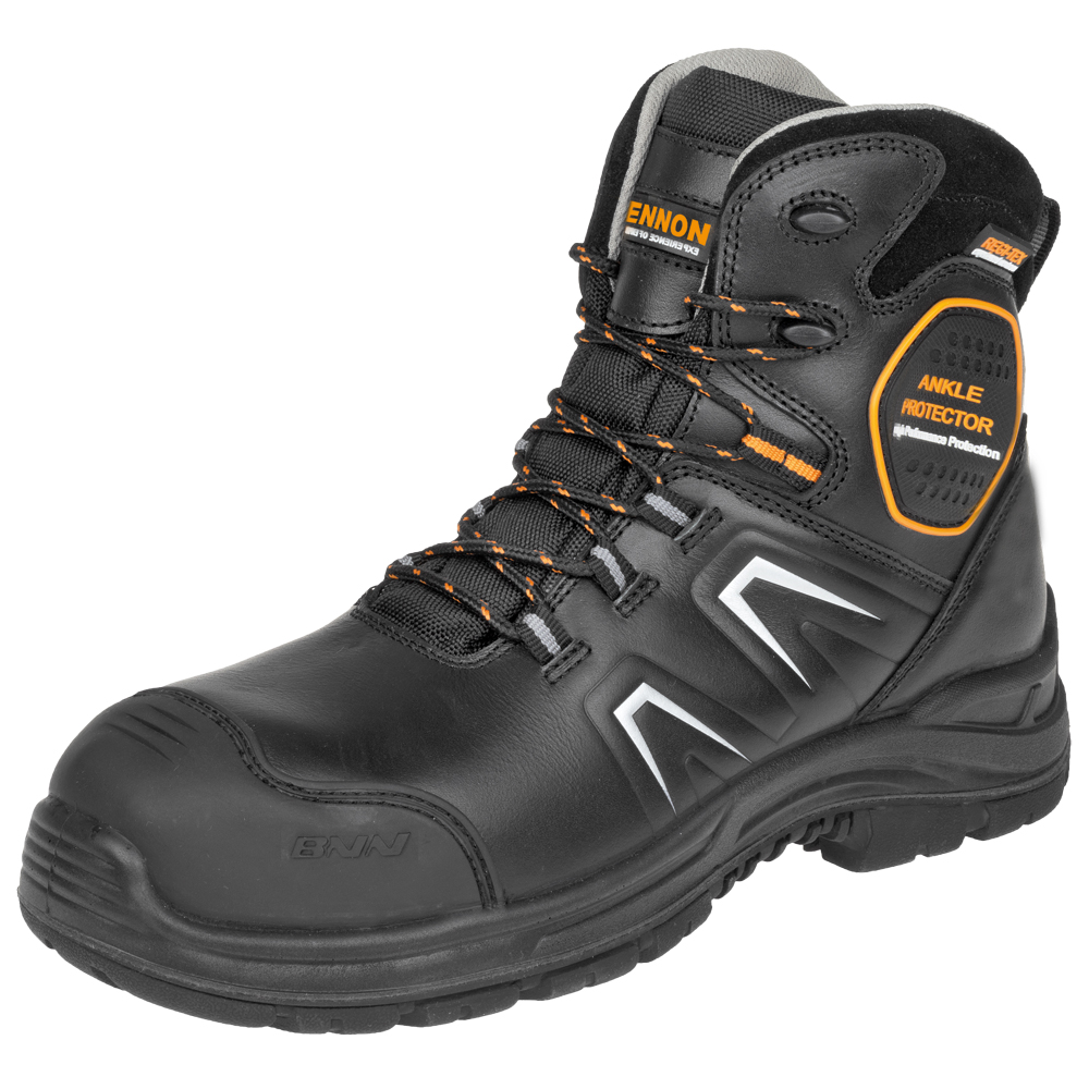 Sicherheitsstiefel DURATOR S3 XTR, EN 20345 S3 SRC,HRO,schwarz, Größe: 36