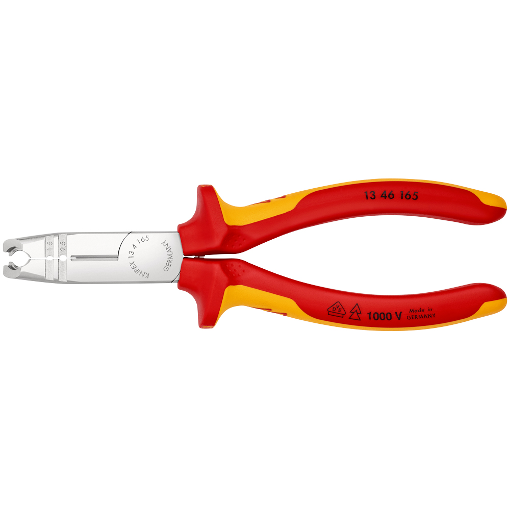 KNIPEX Abmantelungszange 165 mm verchromt