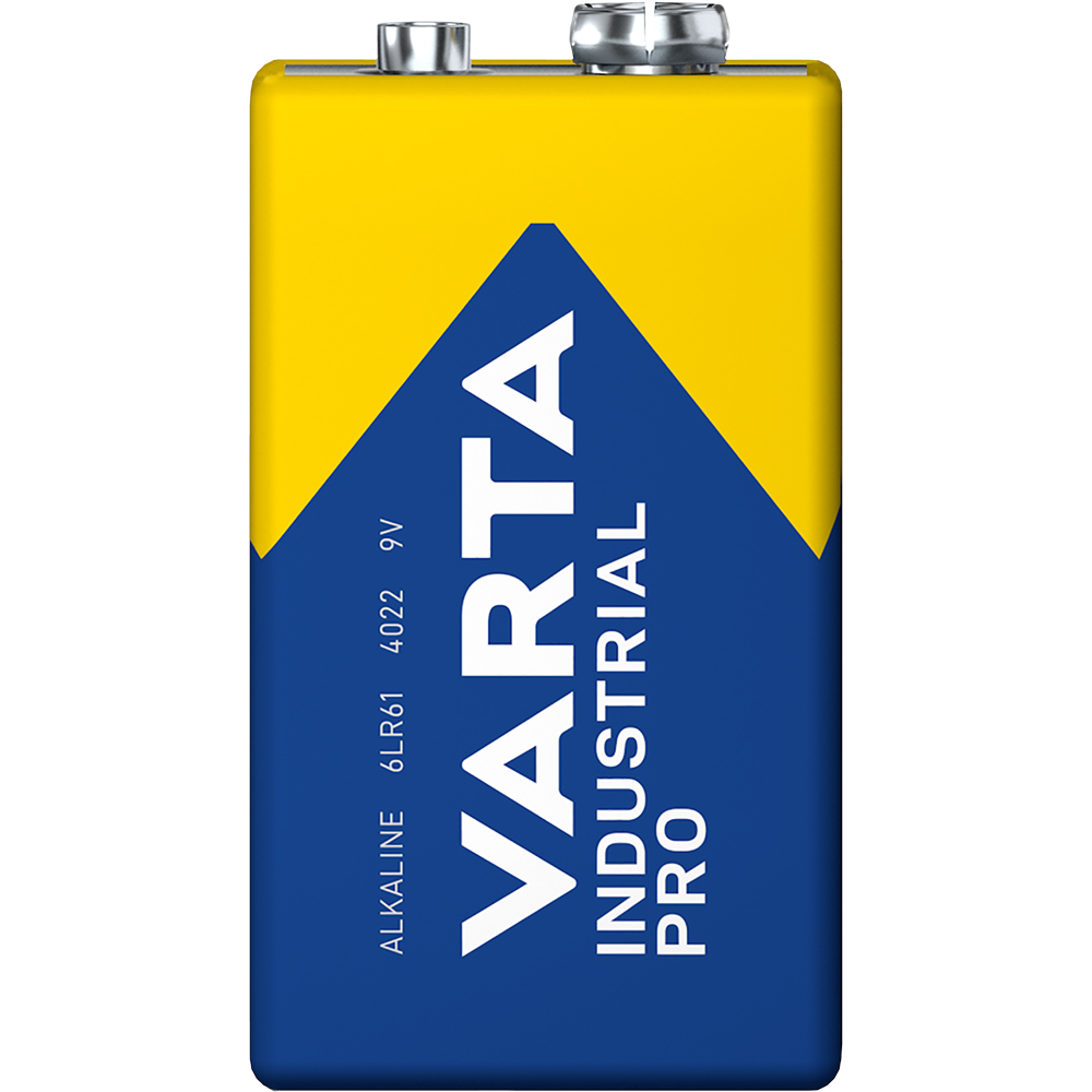 Batterie Alkaline-Block,6LR61,9V mit 6-facher Lebensdauer