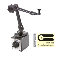 Magnet-Messstativ, inkl. Fuß Ausladung: 267mm