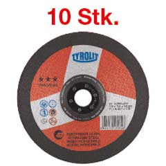 10 Stk. Schruppscheiben  PREMIUM A30R-BFX für Inox,ROBUST