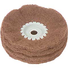 Satinier-Ring 100x10mm, für Grobstrich, Körnung: fein