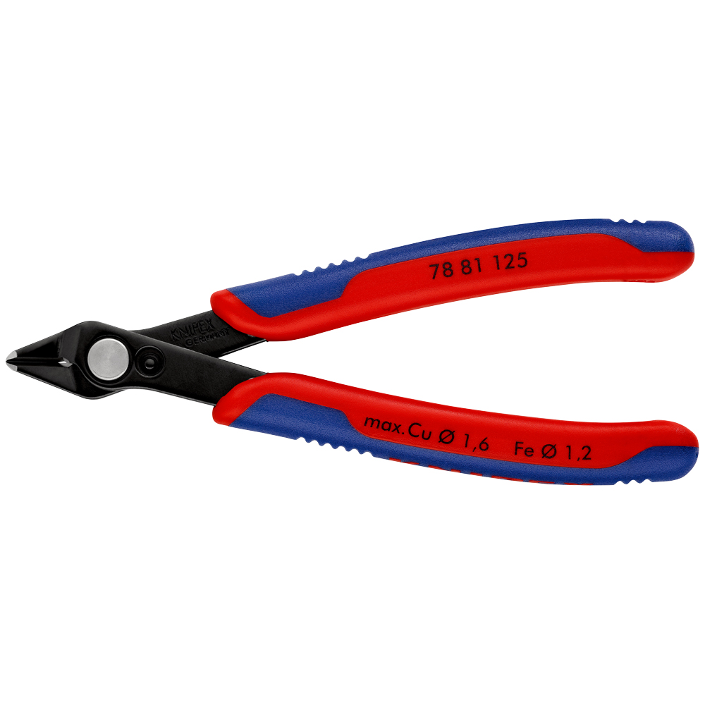 Seitenschneider SUPER-KNIPS 125mm mit kleiner Fase,seidenmatt
