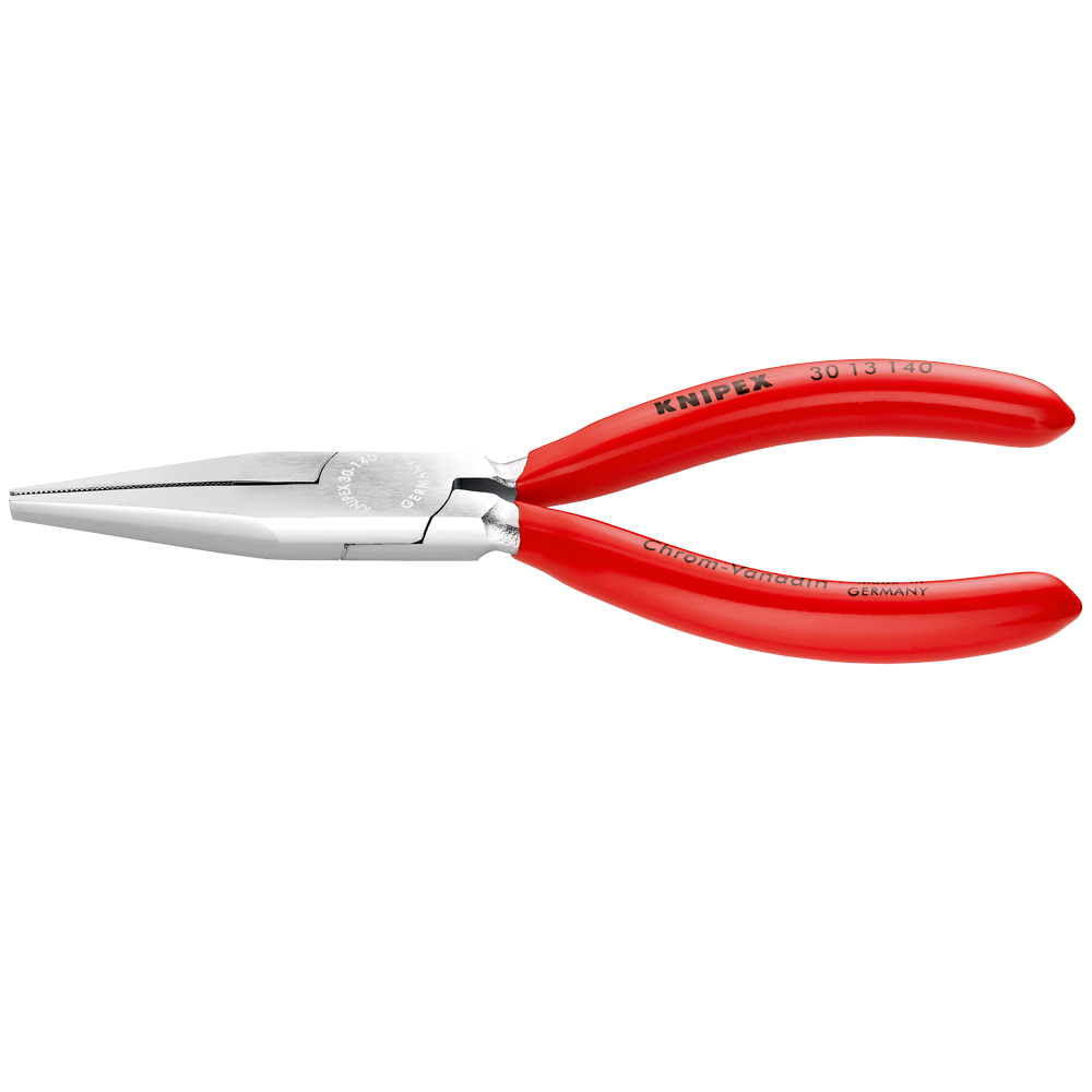 Langbeckz., flache Back,verchromt, mit Kunststoff überzogen, KNIPEX, Gesamtlänge: 140mm