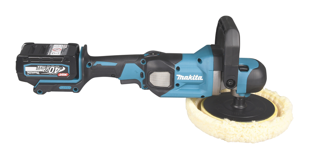 Akku-Polierschleif.MAKITA PV001GM101 40V Ø165mm,3,8kg,4Ah,Koffer und Ladegerät