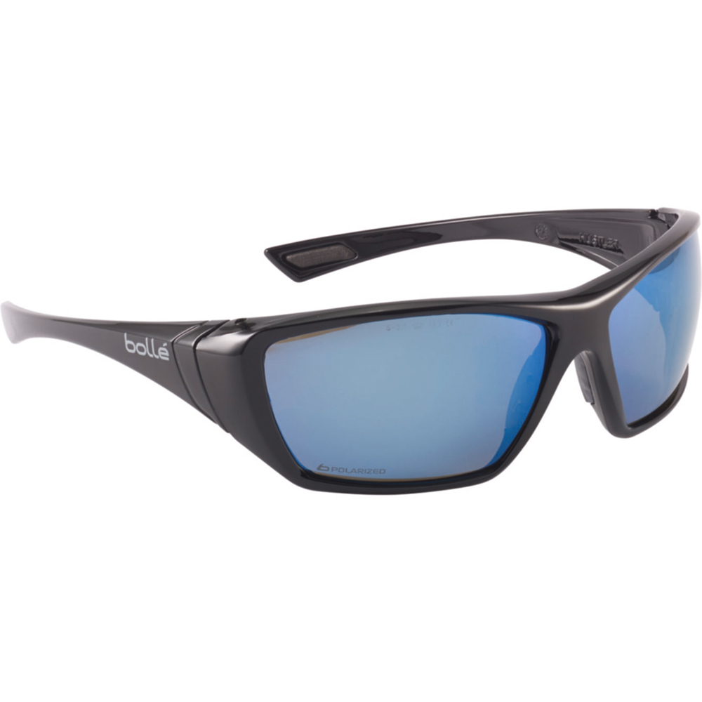 Bügelschutzbrille Hustler blau verspieg. EN 166 5-3,1 UV-Schutz ASAF