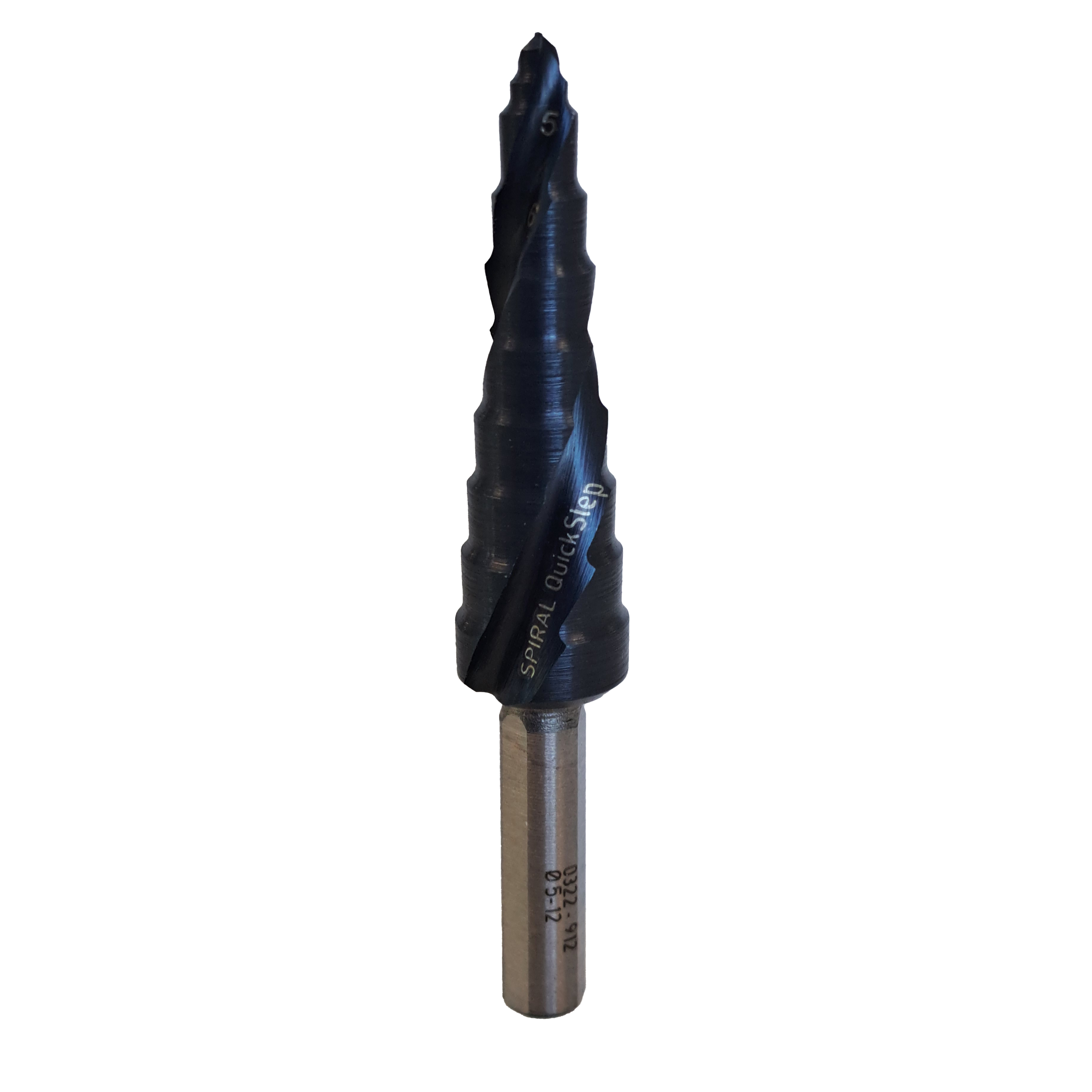 STUFENBOHRER QUICK-STEP HSS-G / AlTiN, Dreikantschaft