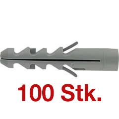 Dübel Nylon S für Schrauben Ø 4mm, für Spanplattenschrauben, Durchmesser: 5mm, Länge: 25mm