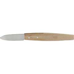 Buchbinder-Messer 115/240mm gerade,spitze Klinge mit Holz-Griff