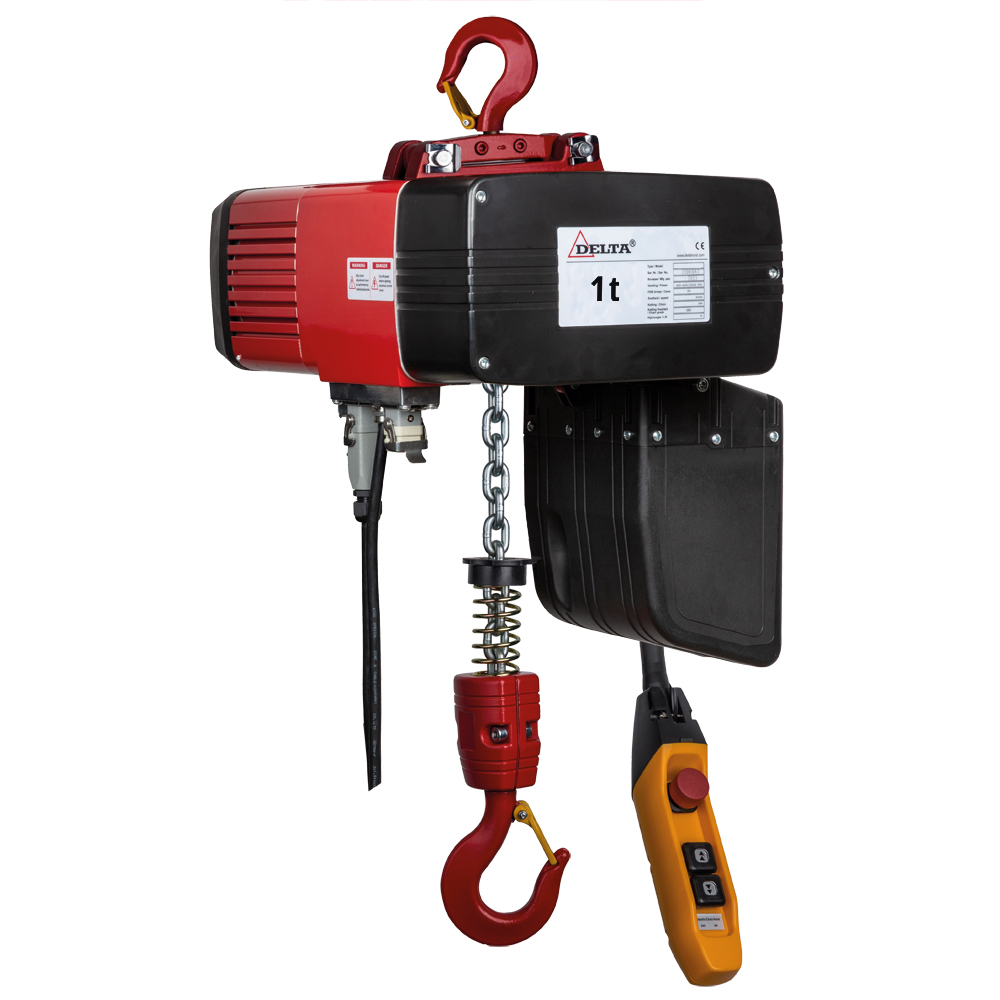 Elektrokettenzug DELTA 1000kg 400V, 2 Geschwindigkeiten