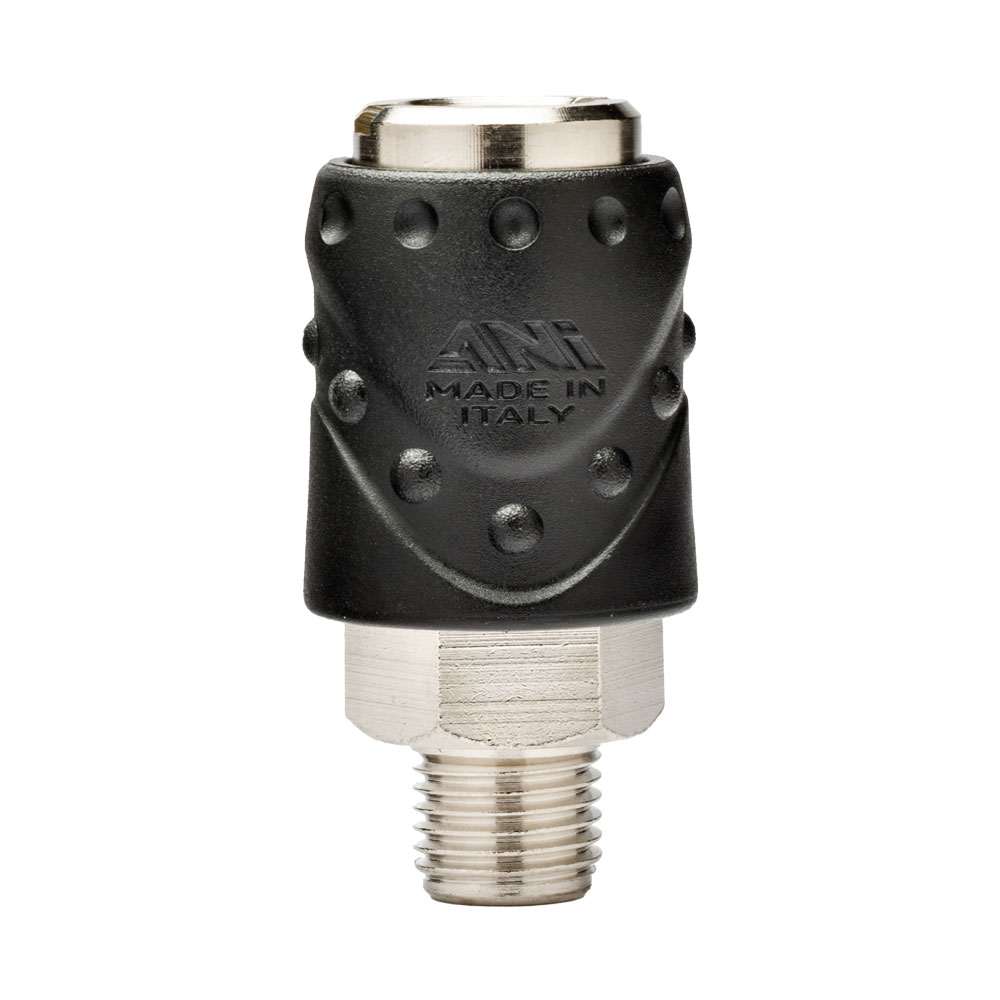 Turbomatic Weibchen außen, Hochdurchfluß-Ausführung, Gewinde AG: 1/4"