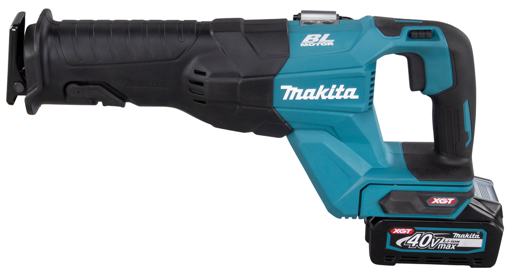 Akku-Recipros. MAKITA XGT JR001GM201 40V Drehz.2-stufig,2x4Ah Akkus,Ladeg,Koffer