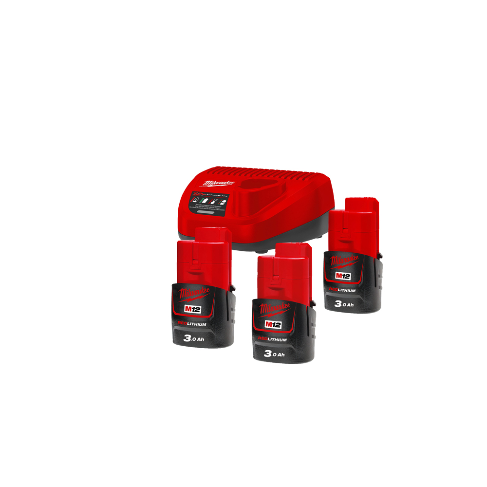 12V Starterset MILWAUKEE 12V M12NRG-303