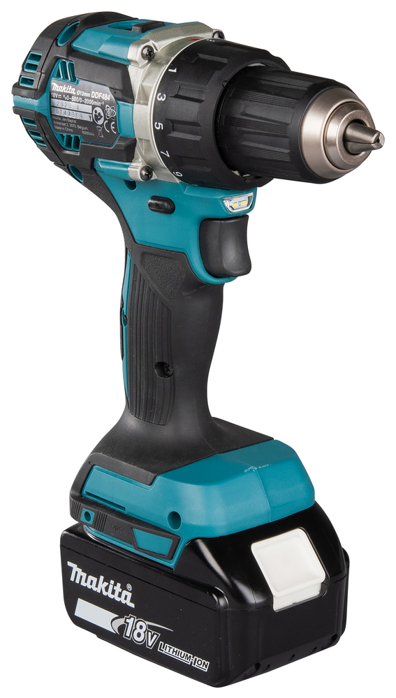 Akku-Bohrschrauber DDF484RTJ 18V/5Ah 1,5-13mm 0-2000Umin,2Akkus,Ladeger.,MAKP