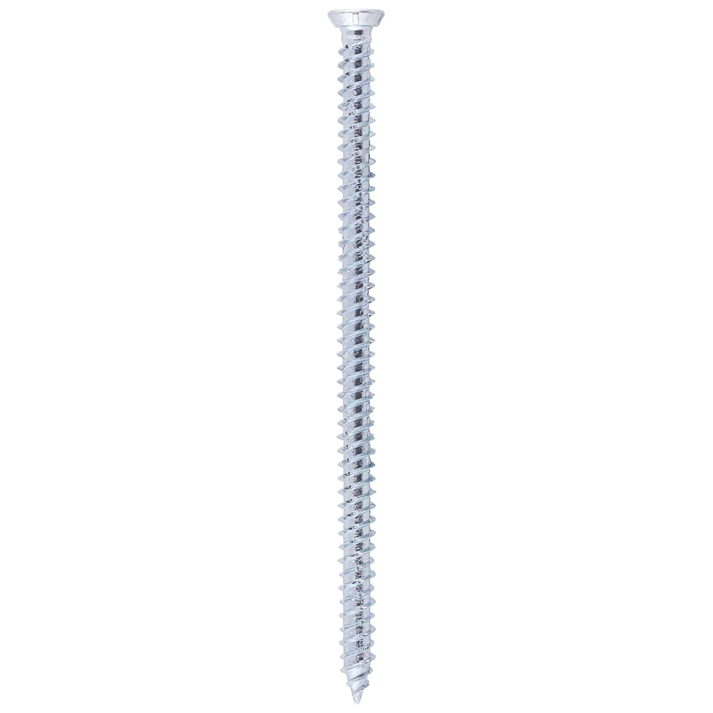 Flach-Ko. Fensterrahmenschraube A2K TX30, FFS galvanisch verzinkt, Durchmesser der Schraube: 7,5mm, Schraubenlänge: 42mm