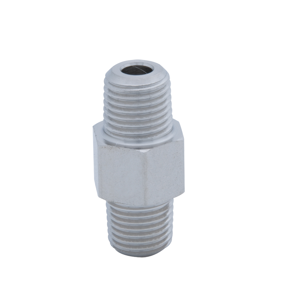 Sechskantnippel Außengewinde 1/4" NPTF Männlich 1/4" - Männlich 1/4" NPTF