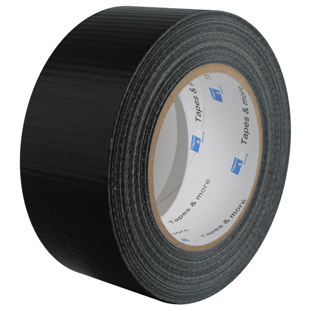 Allroundgewebeklebeband WEISS, Abreißbar Abdichten/Befestigen usw., Breite: 50mm, Farbe: schwarz