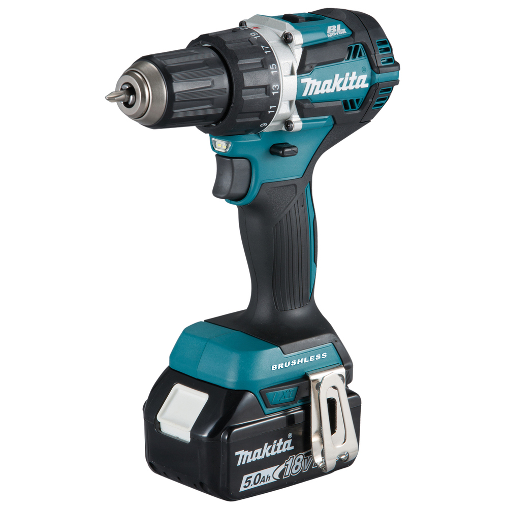 Akku-Bohrschrauber DDF484RTJ 18V/5Ah 1,5-13mm 0-2000Umin,2Akkus,Ladeger.,MAKP